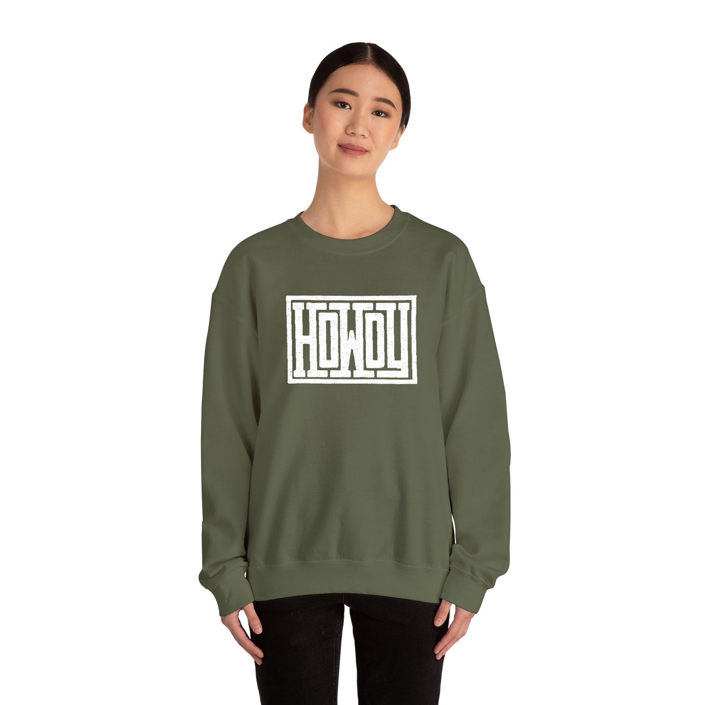 Howdy Unisex Heavy Blend™ Crewneck Sweatshirt