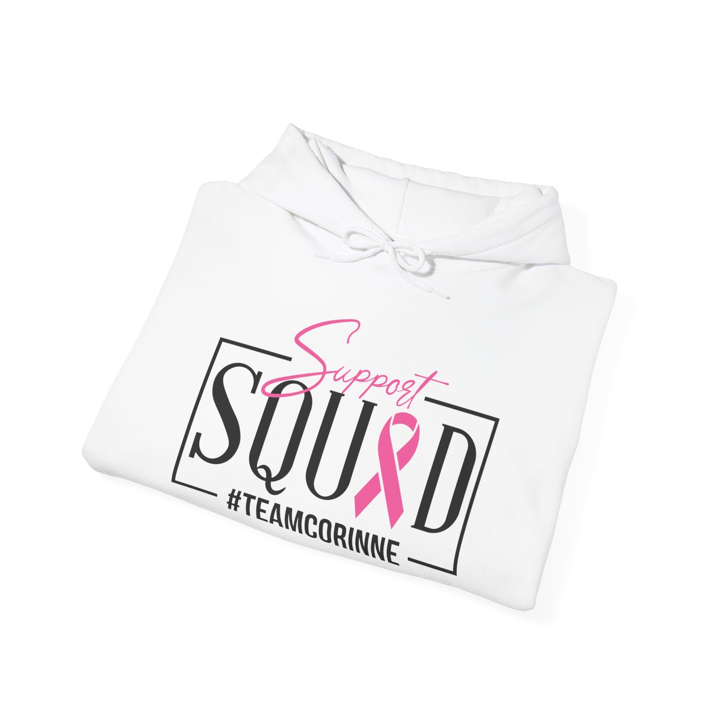 Support Squad Hooded Sweatshirt - #TeamCorinne
