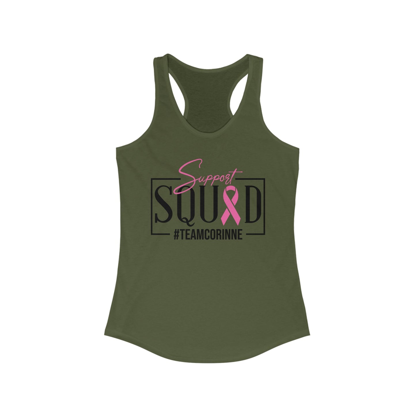 Support Squad Women's Racerback Tank - #TeamCorinne