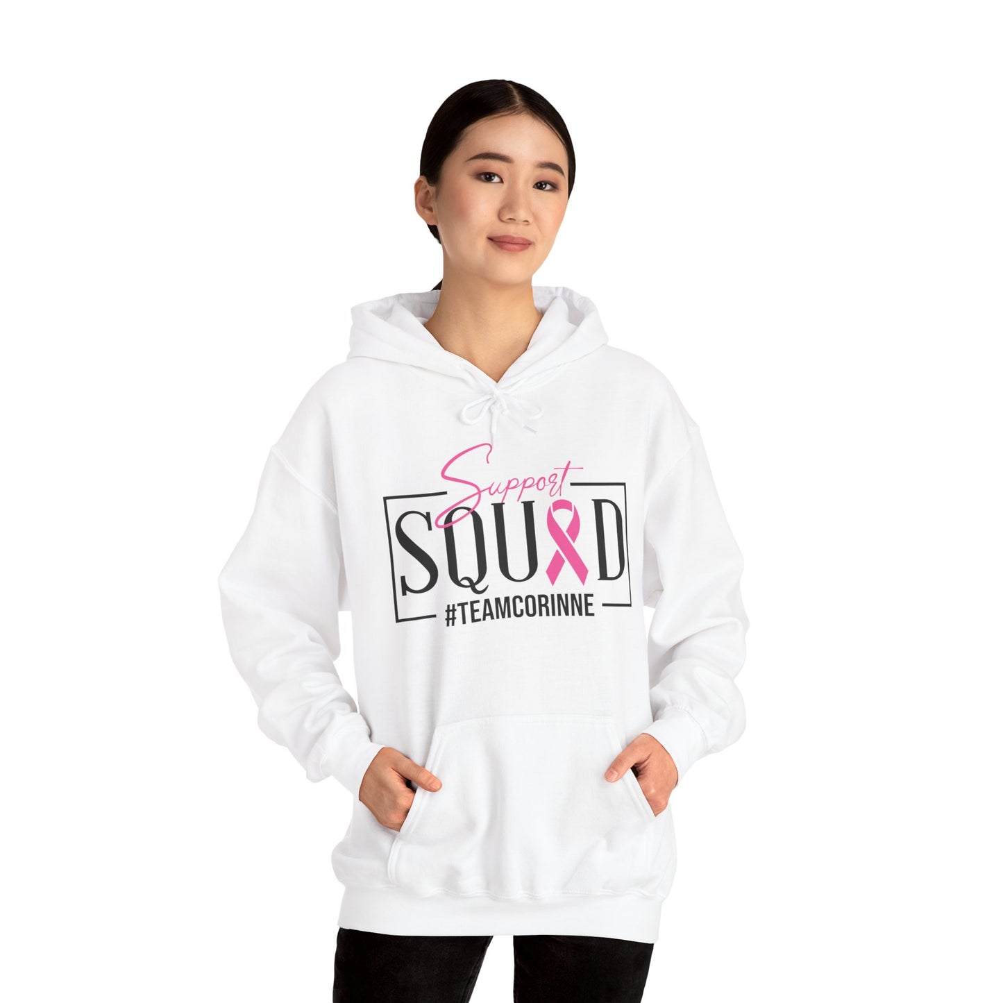 Support Squad Hooded Sweatshirt - #TeamCorinne