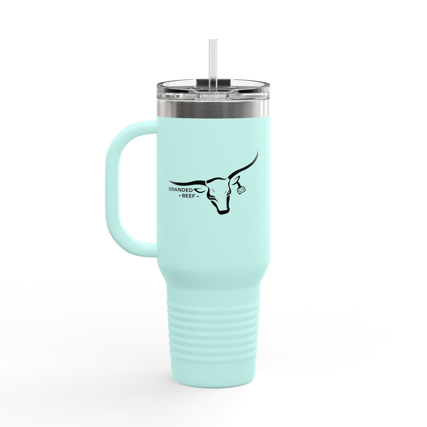 Branded Beef Insulated Travel Mug, 40oz