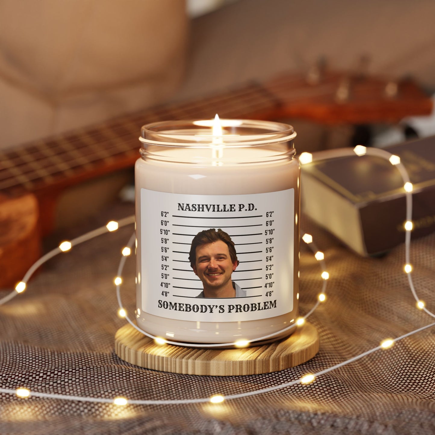 Morgan Mugshot (Scented Soy Candle, 9oz)