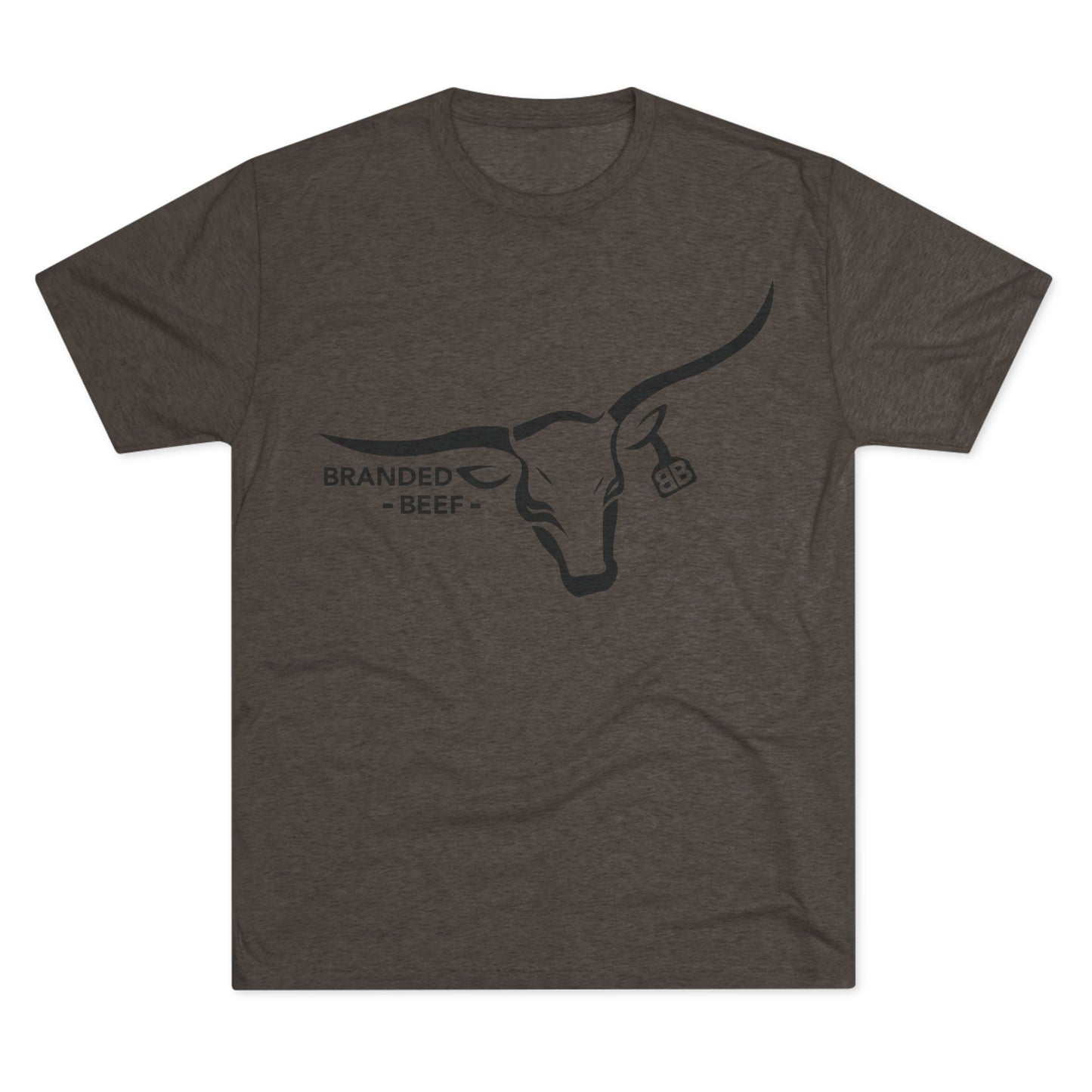 Branded Beef Unisex Tri-Blend Crew Tee