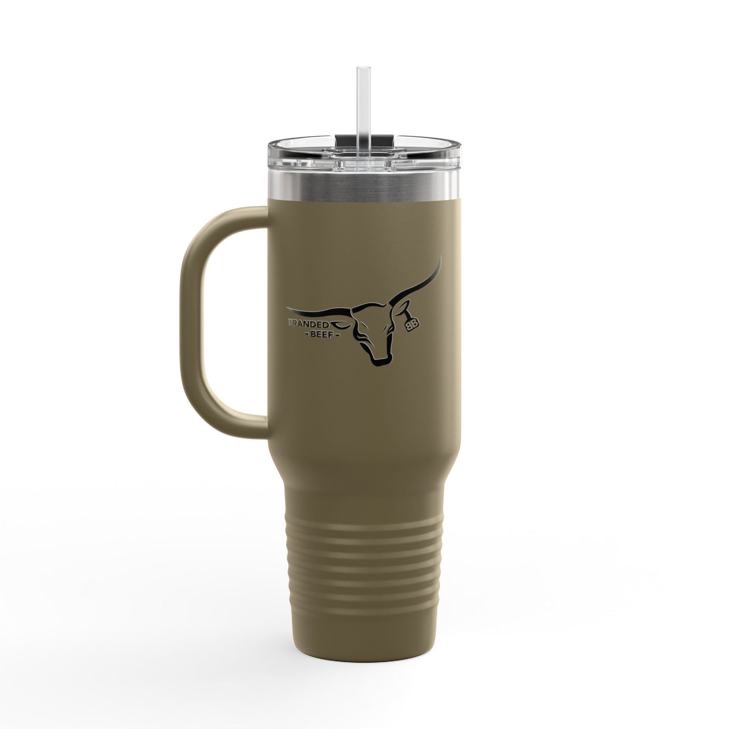 Branded Beef Insulated Travel Mug, 40oz