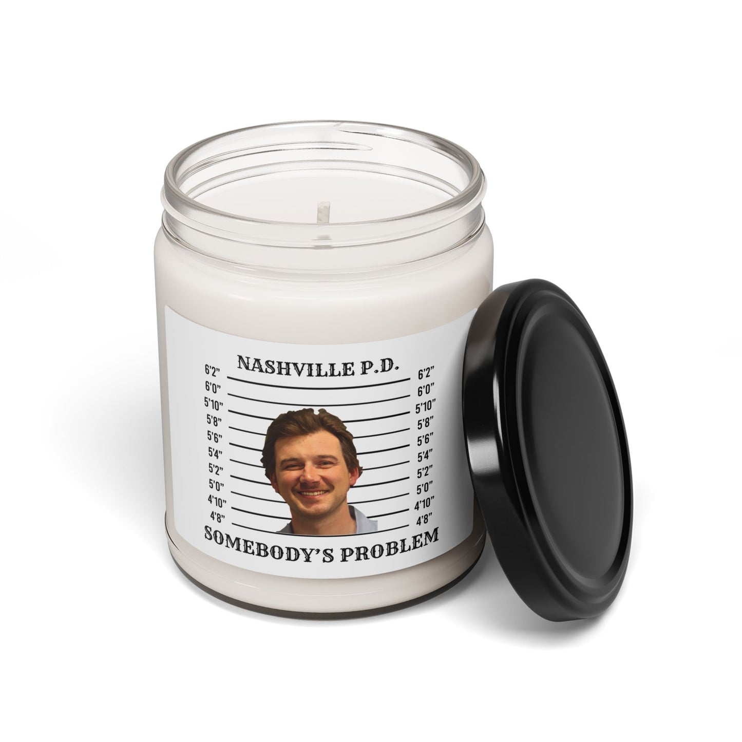 Morgan Mugshot (Scented Soy Candle, 9oz)