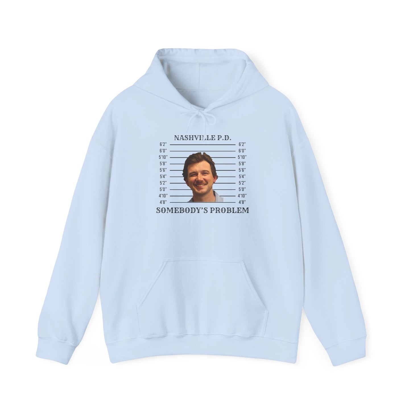 Morgan Mugshot (Unisex Heavy Blend™ Hooded Sweatshirt)