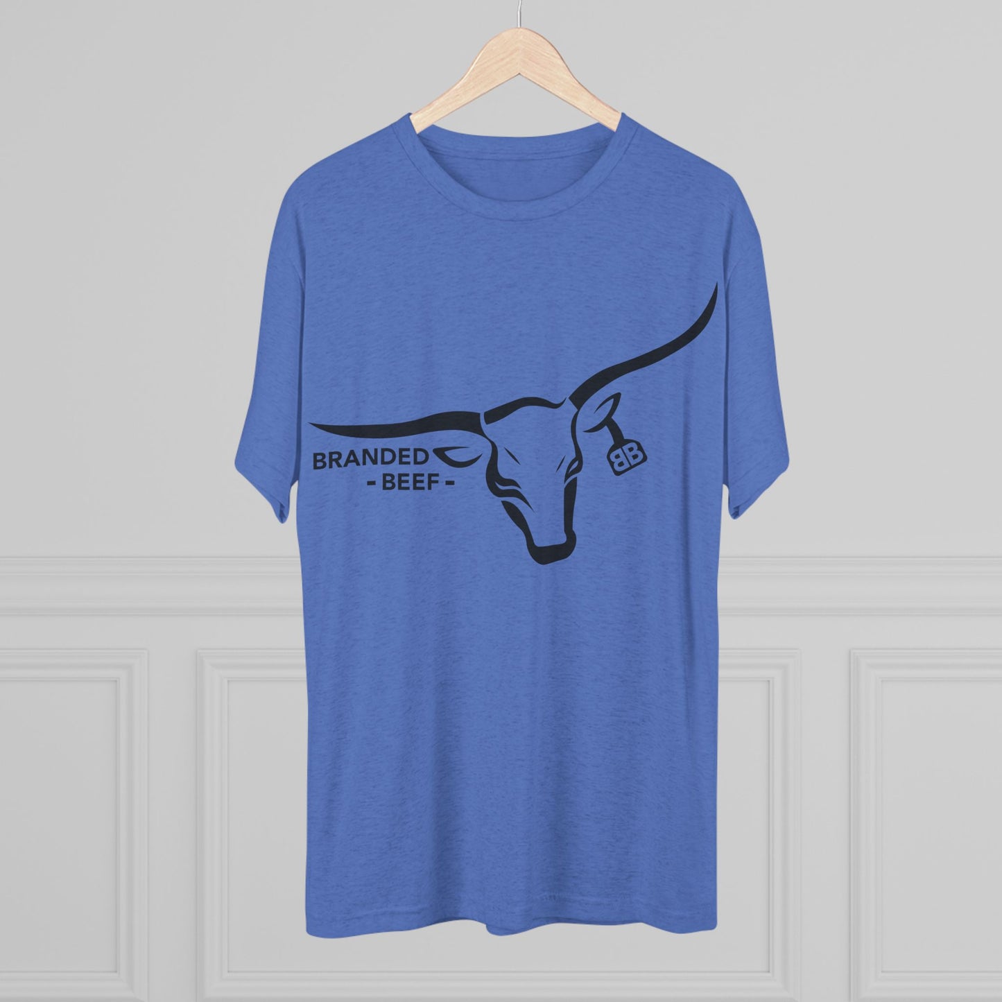 Branded Beef Unisex Tri-Blend Crew Tee