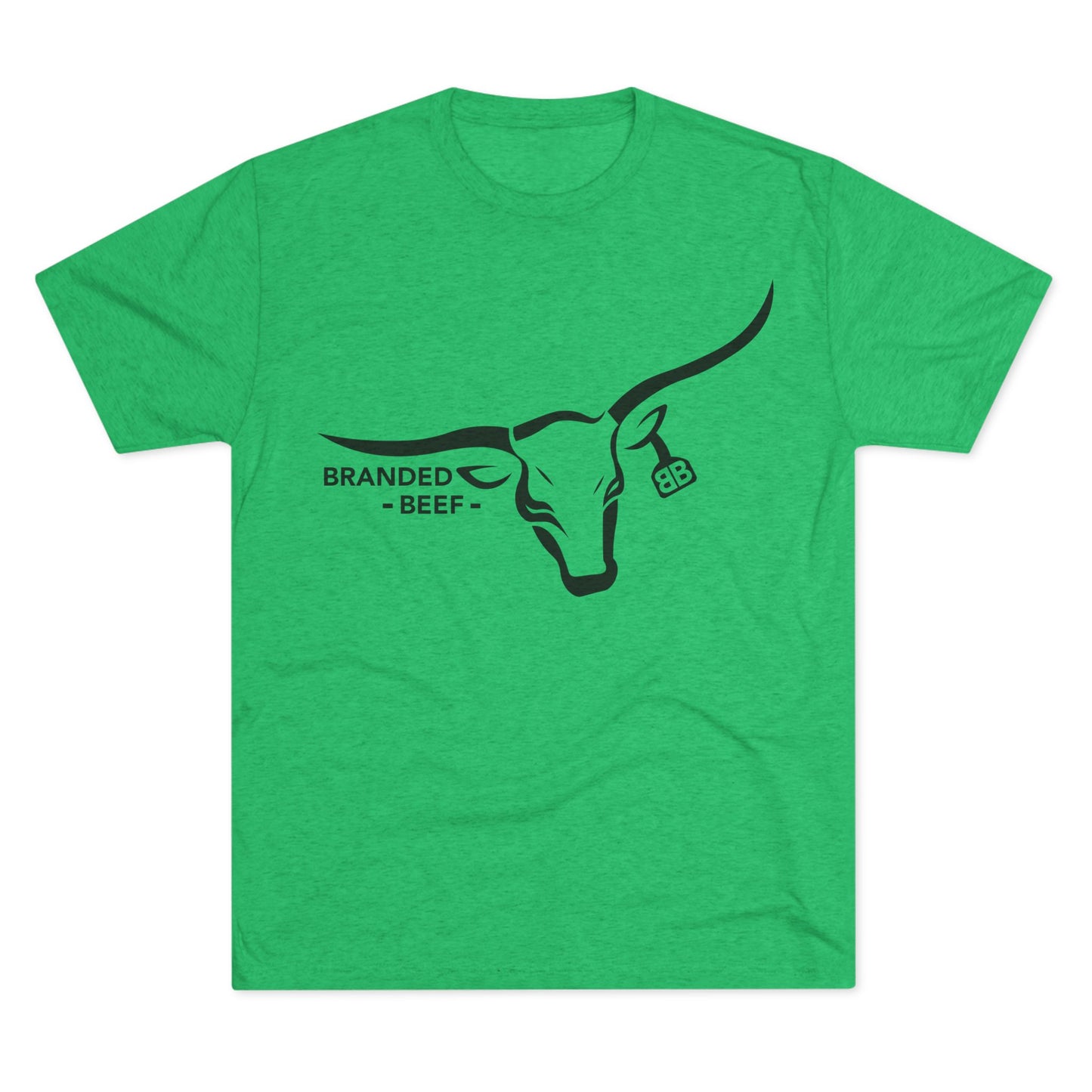 Branded Beef Unisex Tri-Blend Crew Tee