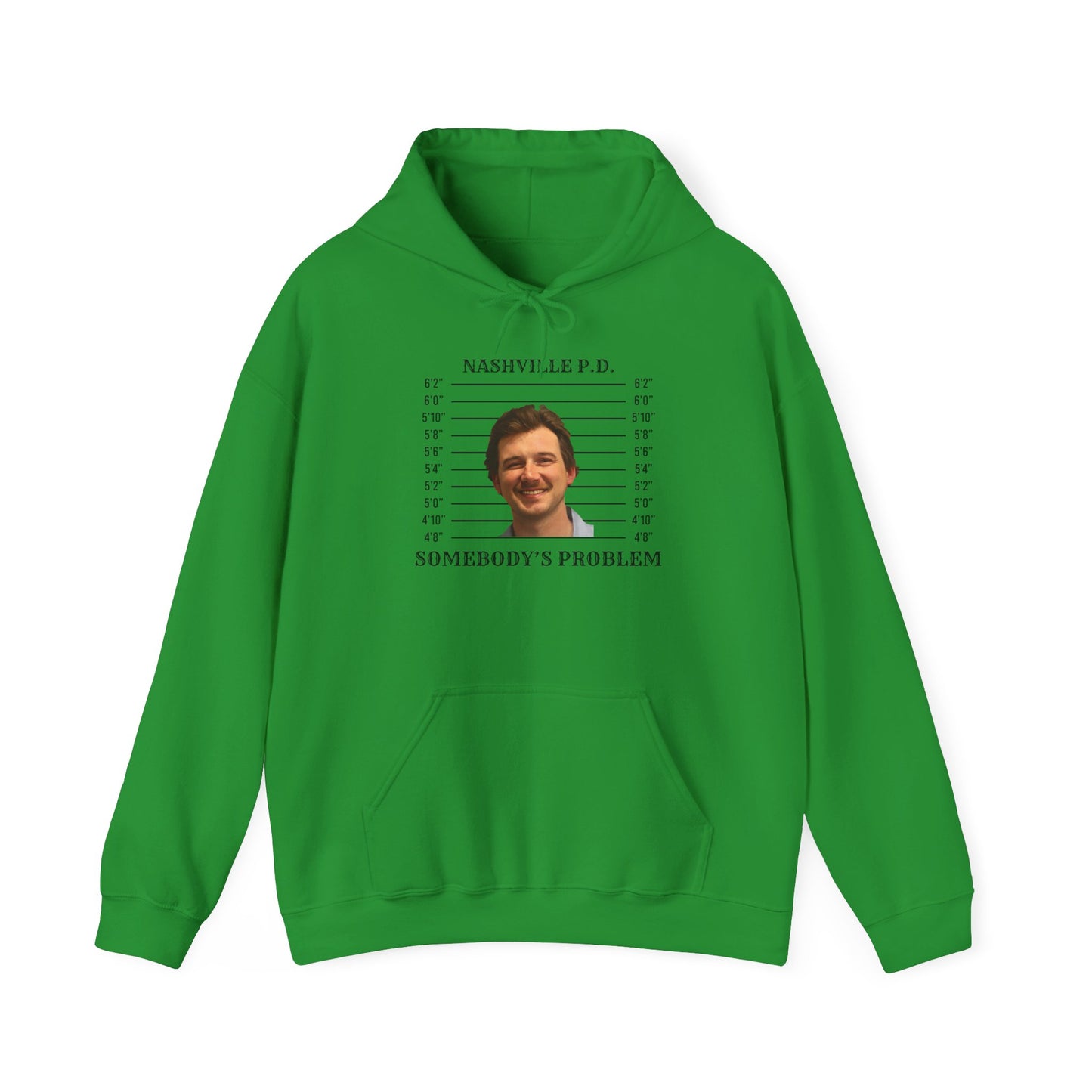 Morgan Mugshot (Unisex Heavy Blend™ Hooded Sweatshirt)