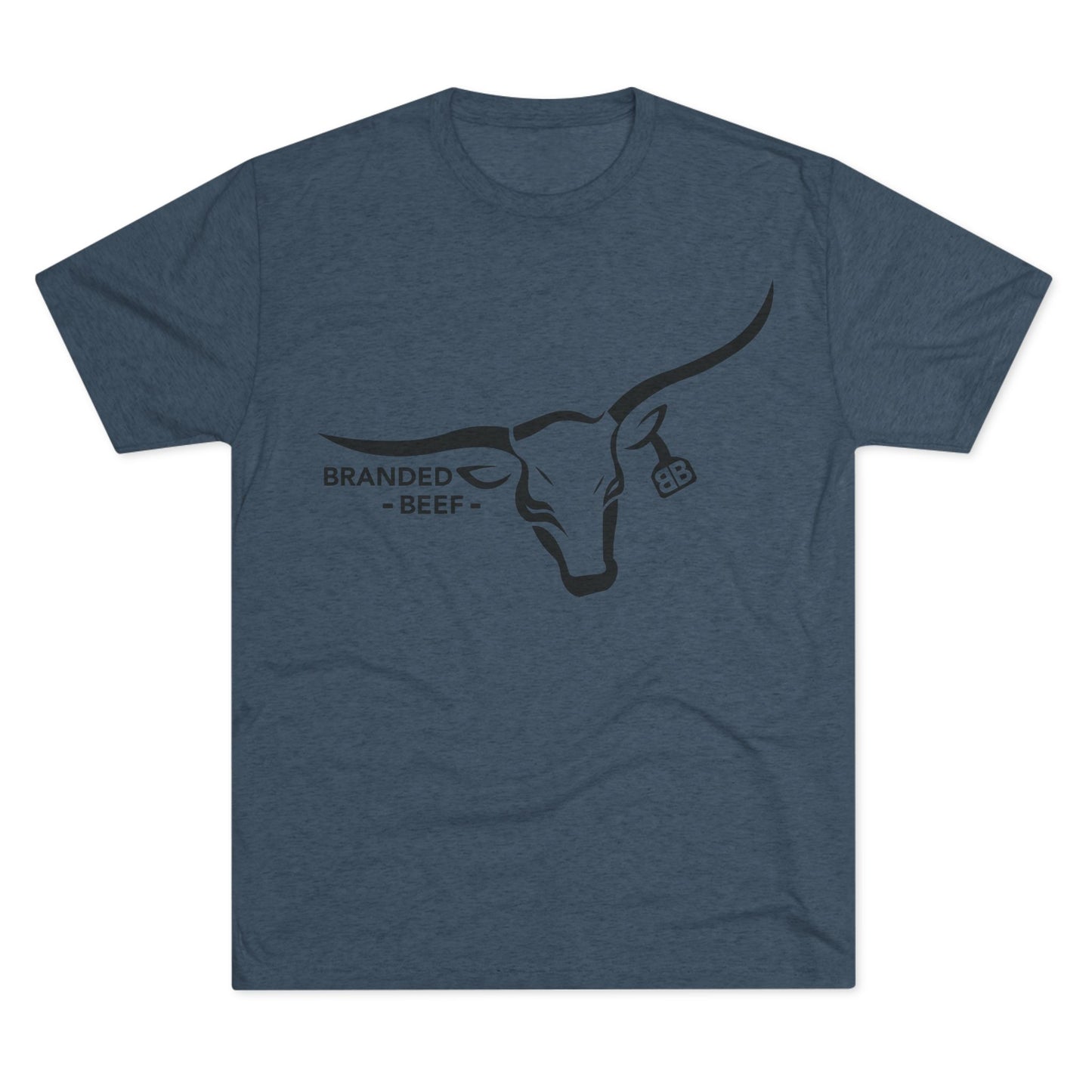 Branded Beef Unisex Tri-Blend Crew Tee