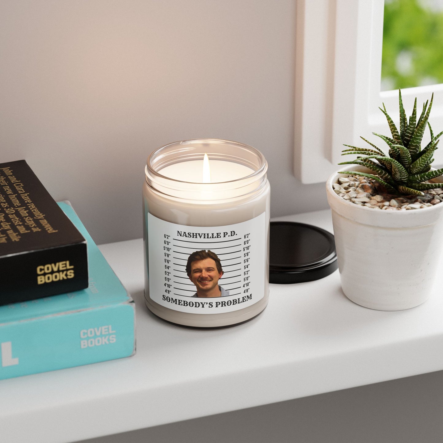 Morgan Mugshot (Scented Soy Candle, 9oz)
