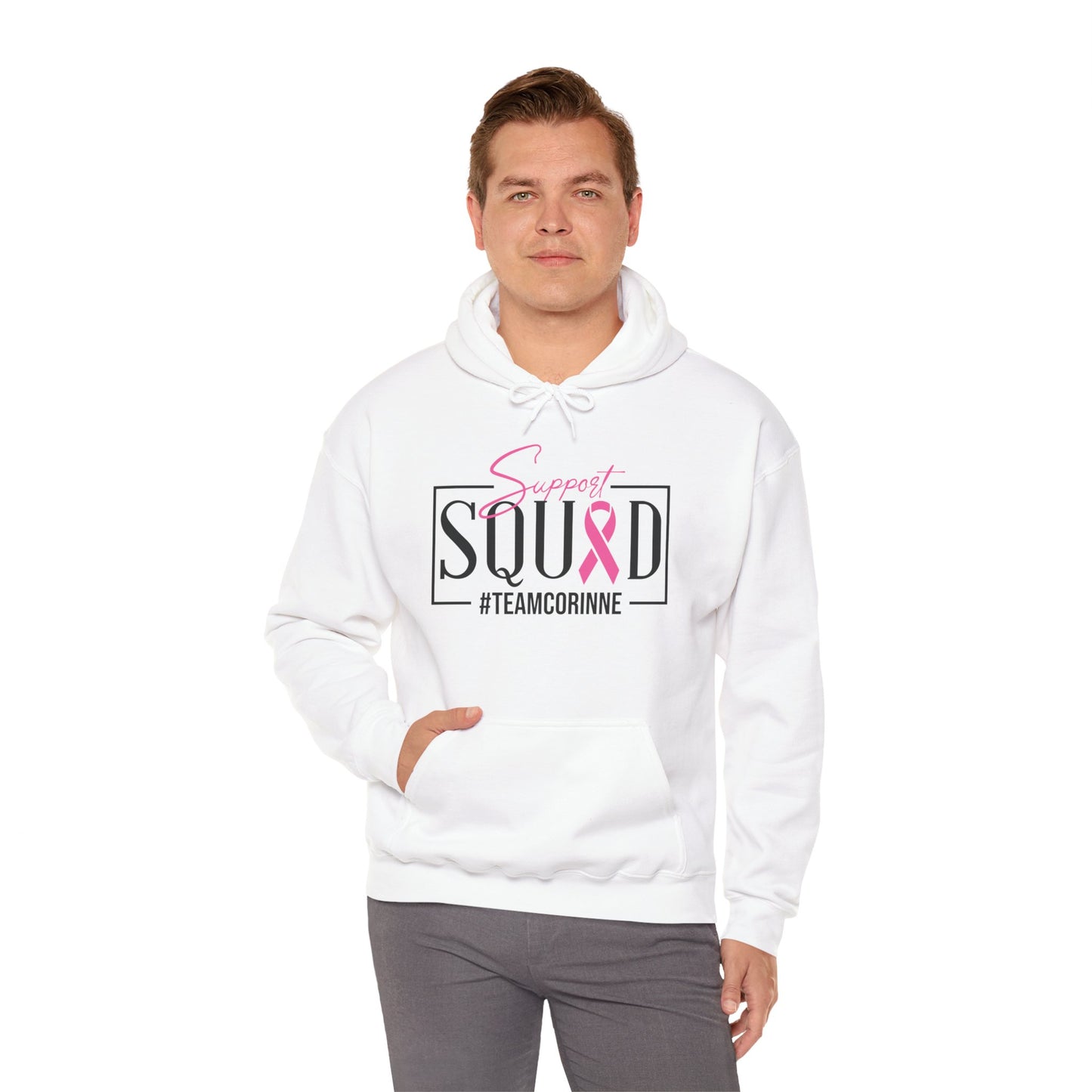 Support Squad Hooded Sweatshirt - #TeamCorinne