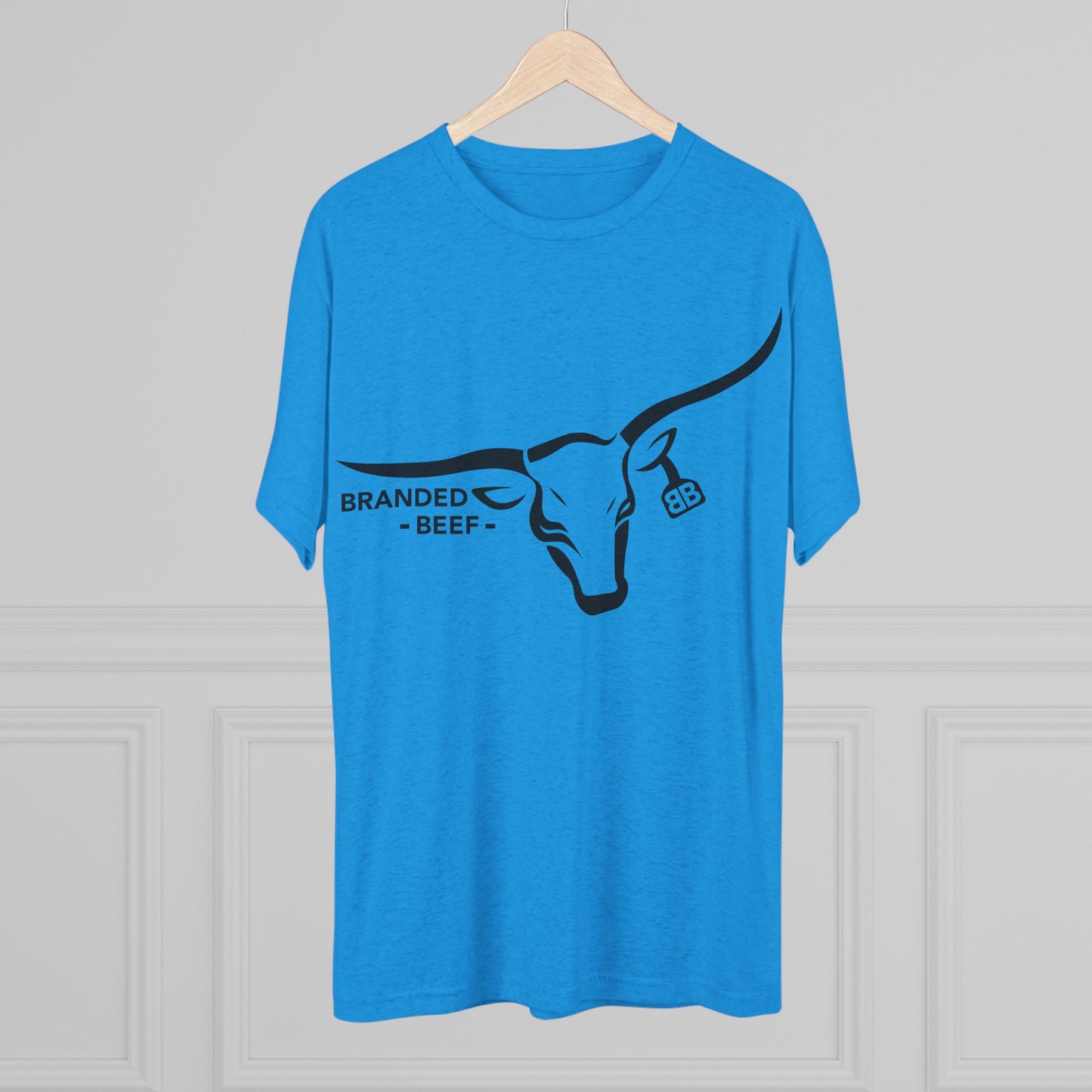 Branded Beef Unisex Tri-Blend Crew Tee
