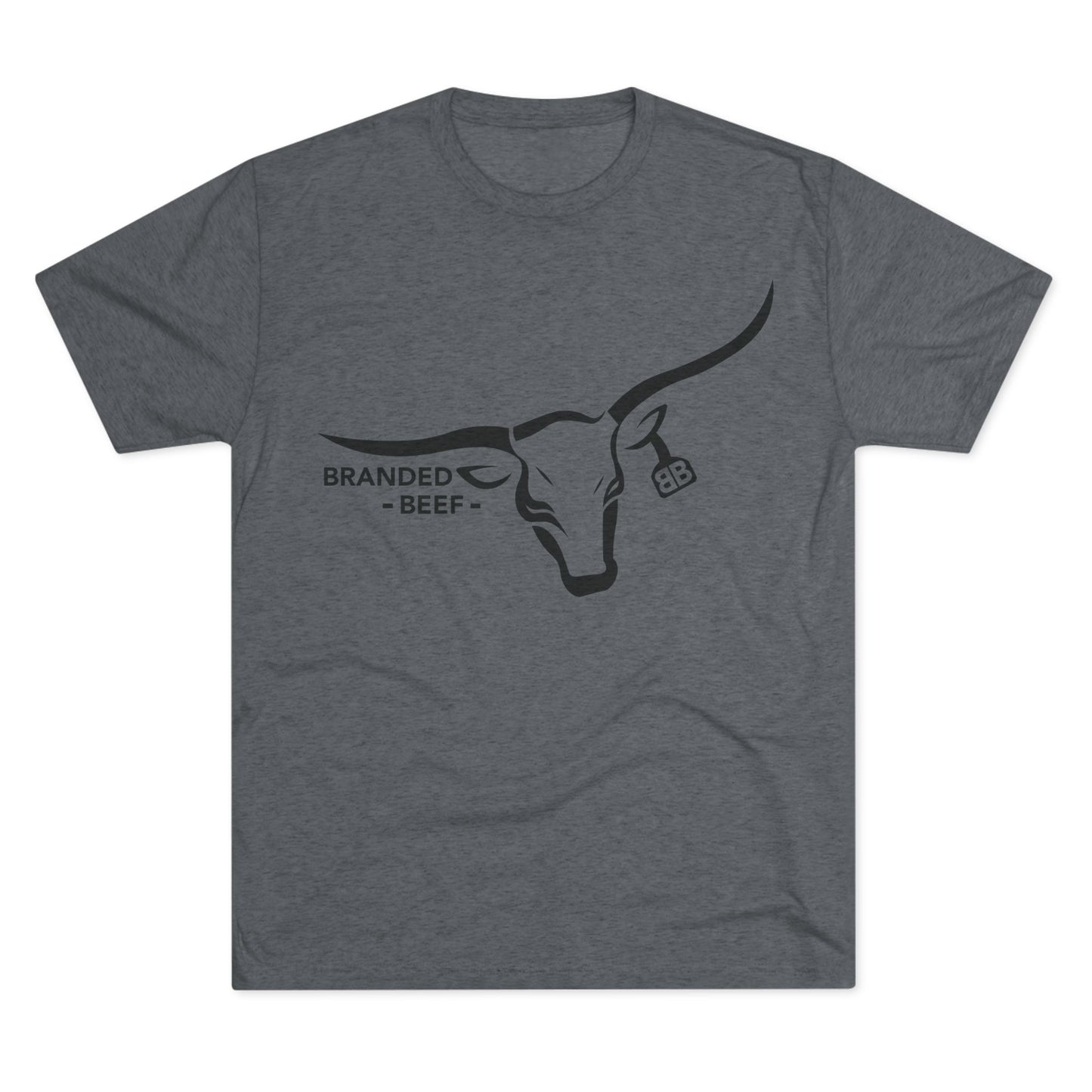 Branded Beef Unisex Tri-Blend Crew Tee