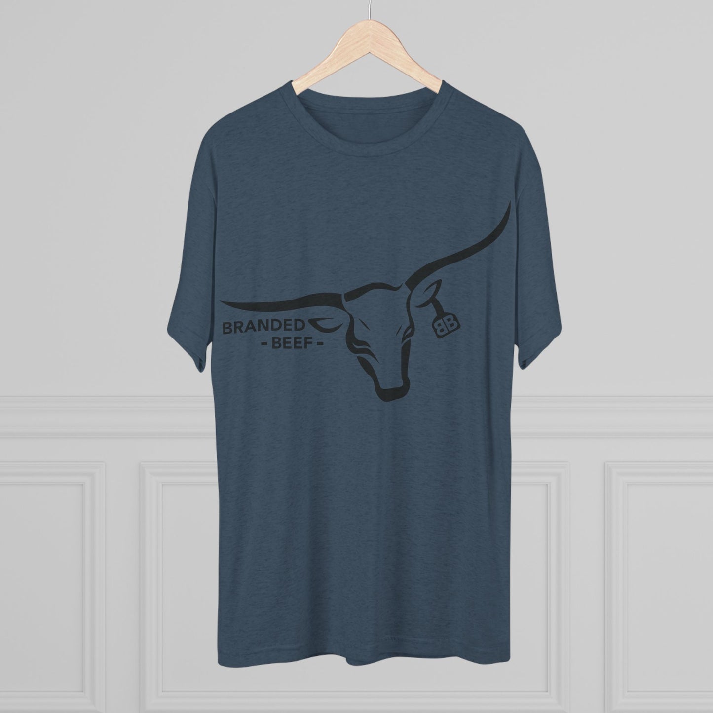 Branded Beef Unisex Tri-Blend Crew Tee