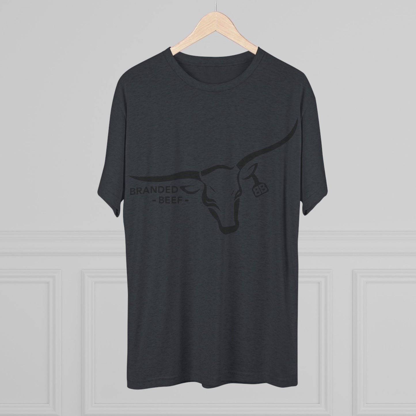 Branded Beef Unisex Tri-Blend Crew Tee
