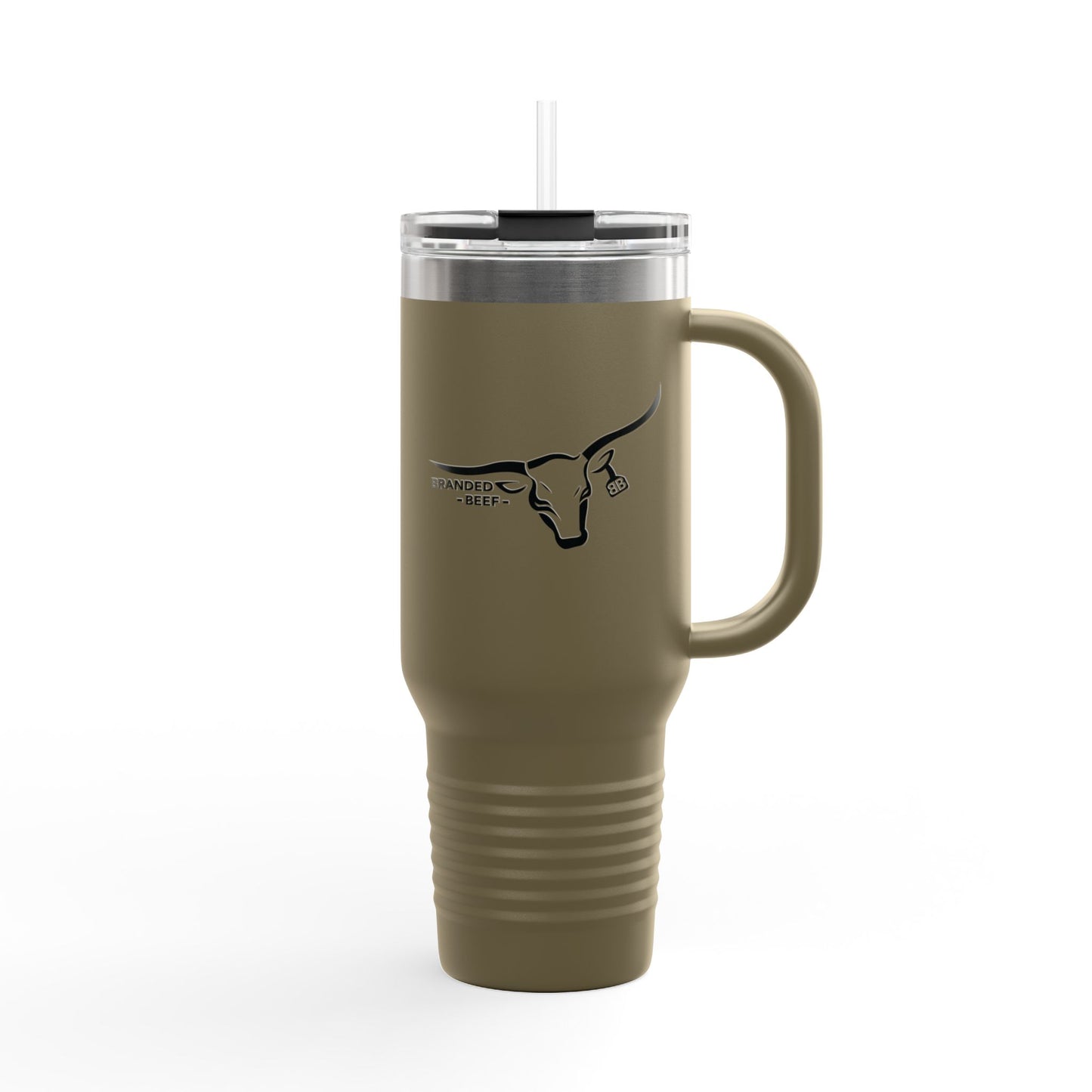 Branded Beef Insulated Travel Mug, 40oz