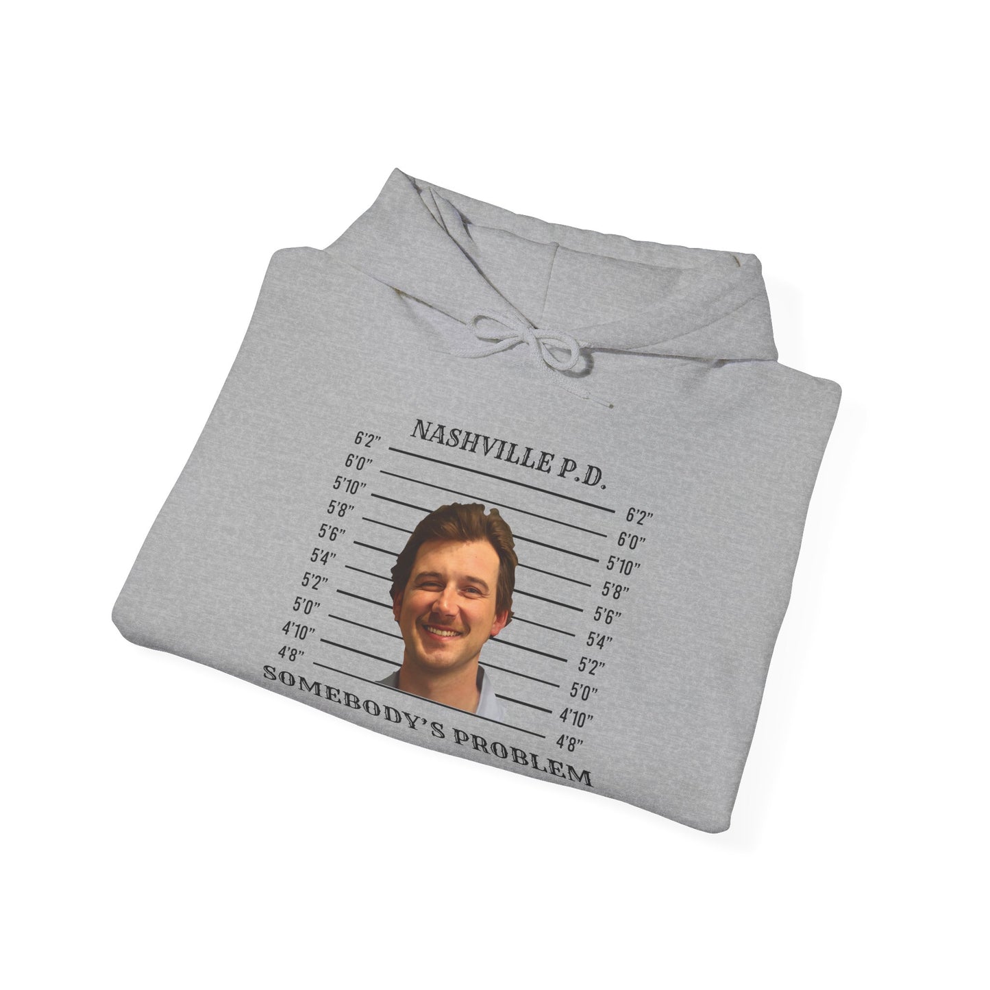 Morgan Mugshot (Unisex Heavy Blend™ Hooded Sweatshirt)