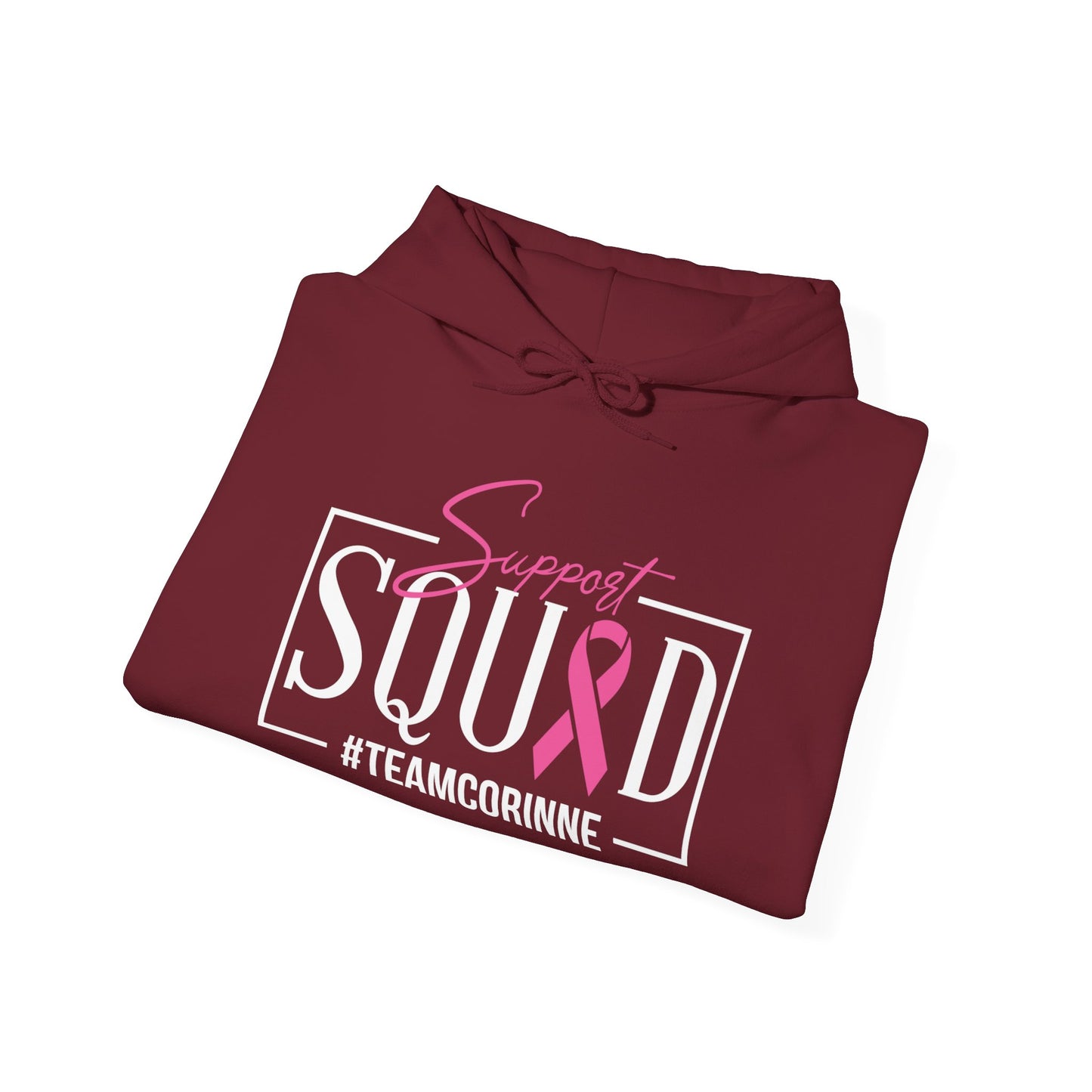 Support Squad Hooded Sweatshirt - #TeamCorinne