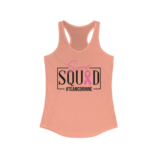 Support Squad Women's Racerback Tank - #TeamCorinne