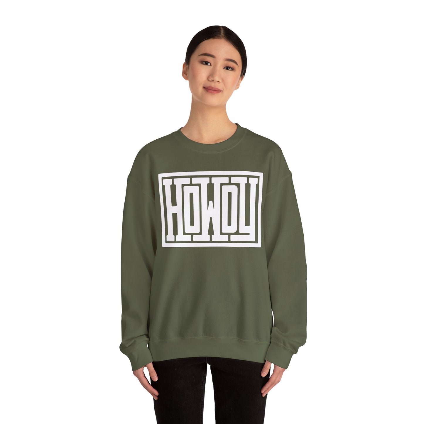 Howdy Unisex Heavy Blend™ Crewneck Sweatshirt