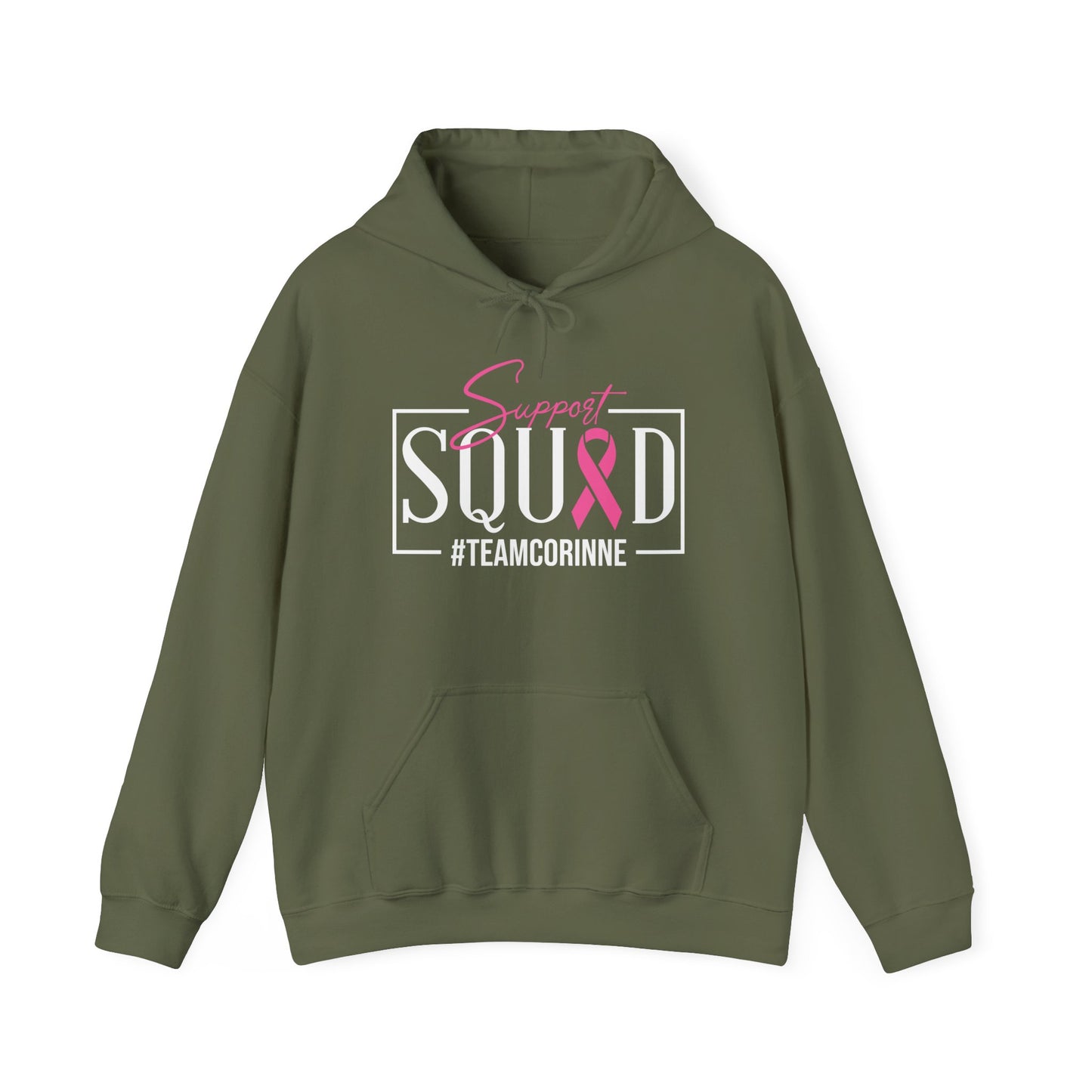 Support Squad Hooded Sweatshirt - #TeamCorinne