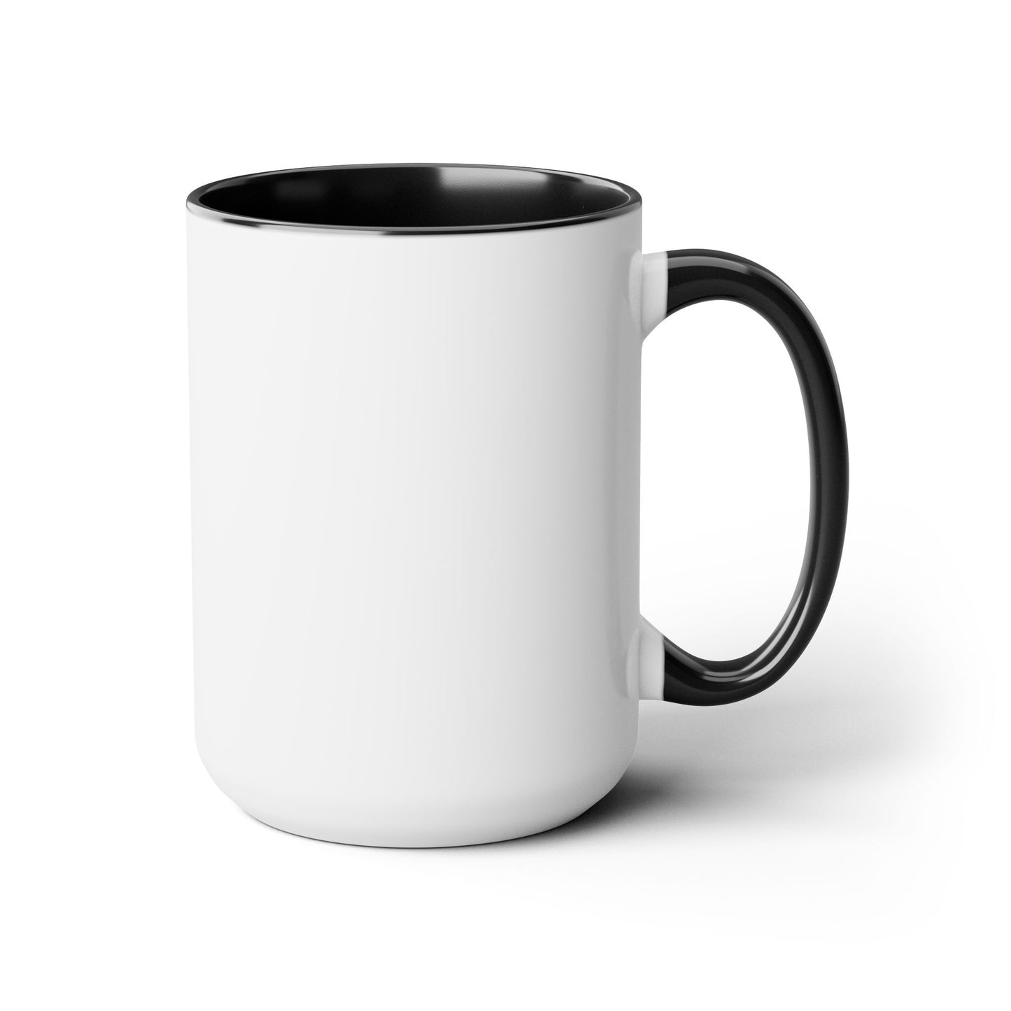 Morgan Mugshot (Two-Tone Coffee Mugs, 15oz)