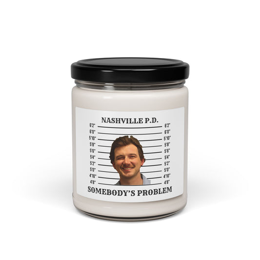 Morgan Mugshot (Scented Soy Candle, 9oz)