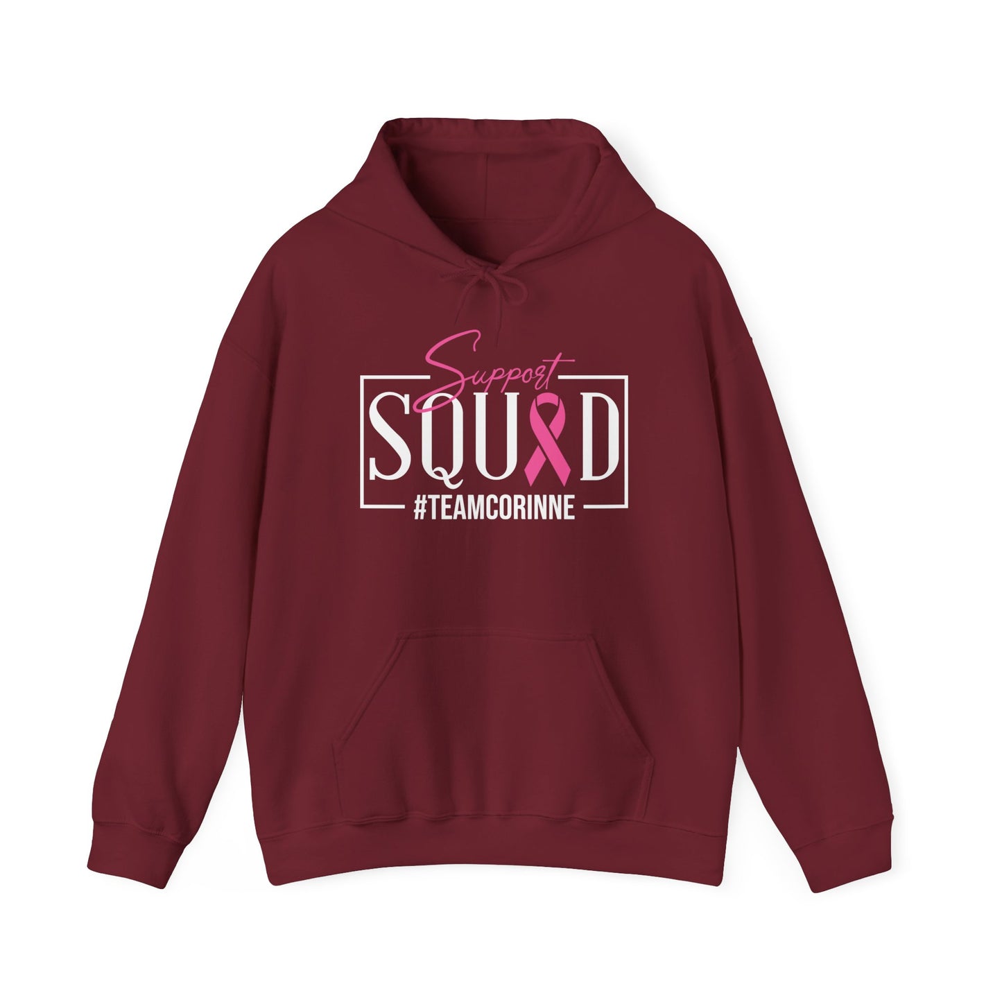 Support Squad Hooded Sweatshirt - #TeamCorinne