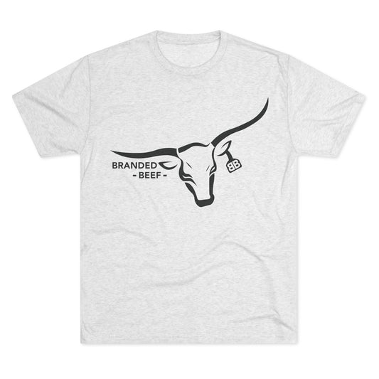 Branded Beef Unisex Tri-Blend Crew Tee