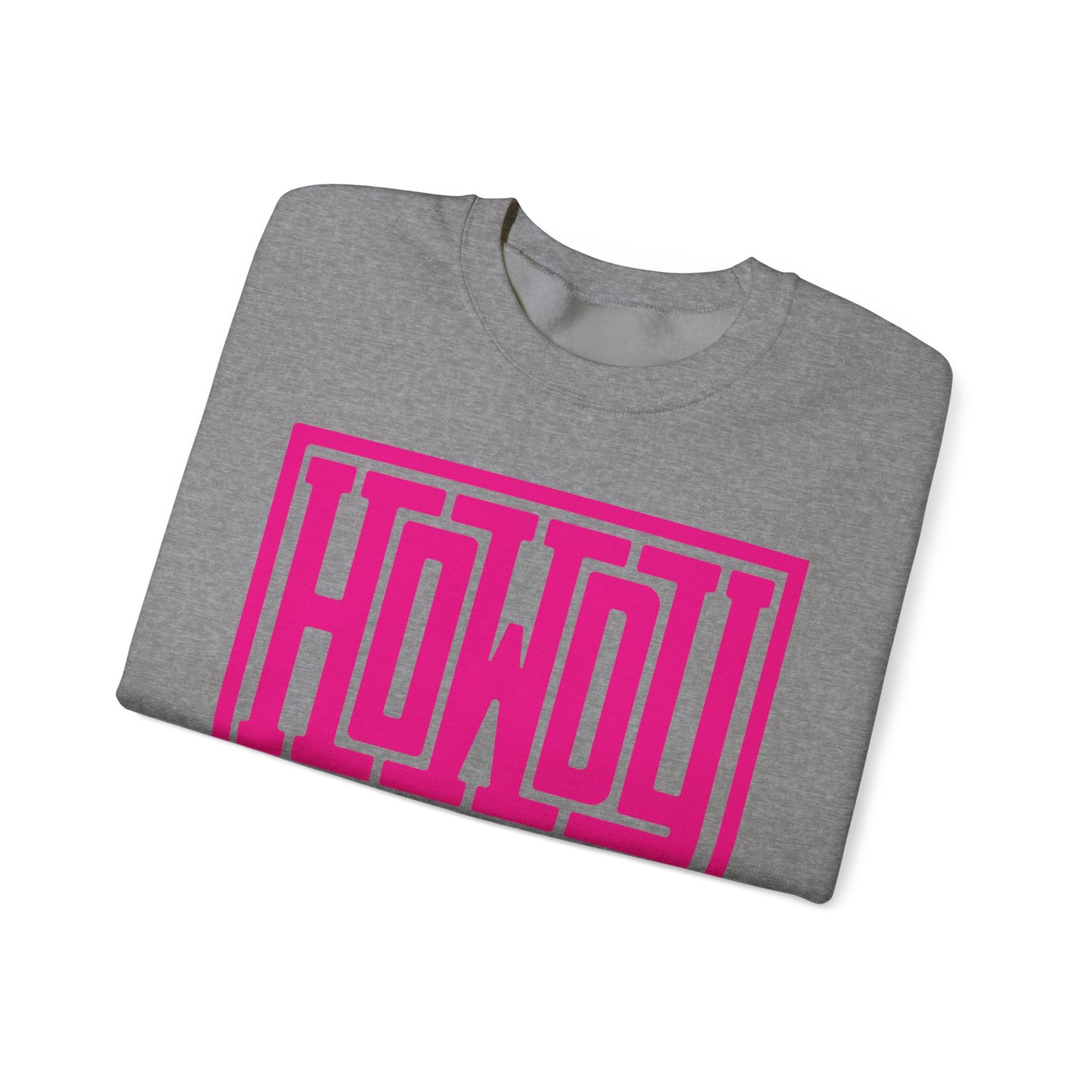 Howdy Unisex Heavy Blend™ Crewneck Sweatshirt - Cozy Casual Wear for Everyday Joy, Gift for Friends, Festivals, and Birthdays, [...]