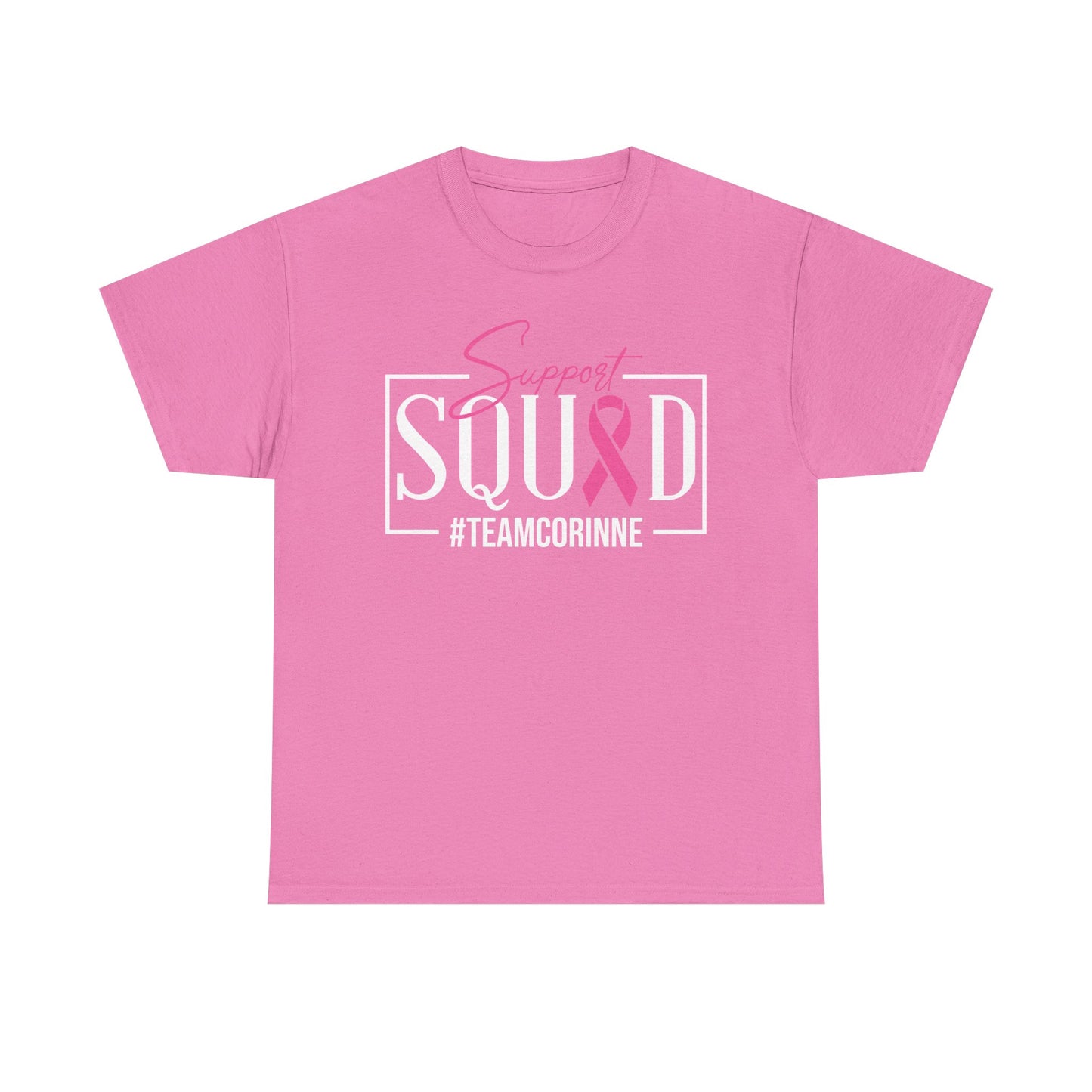 Support Squad Unisex Heavy Cotton Tee - #TeamCorinne