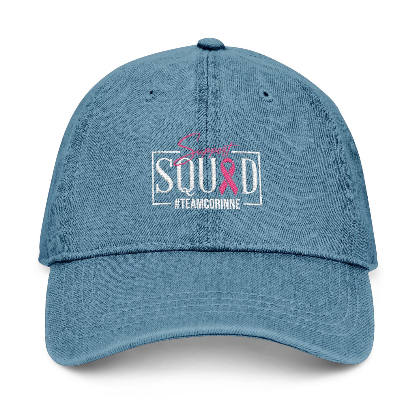 Support Squid Denim Hat - #TeamCorinne