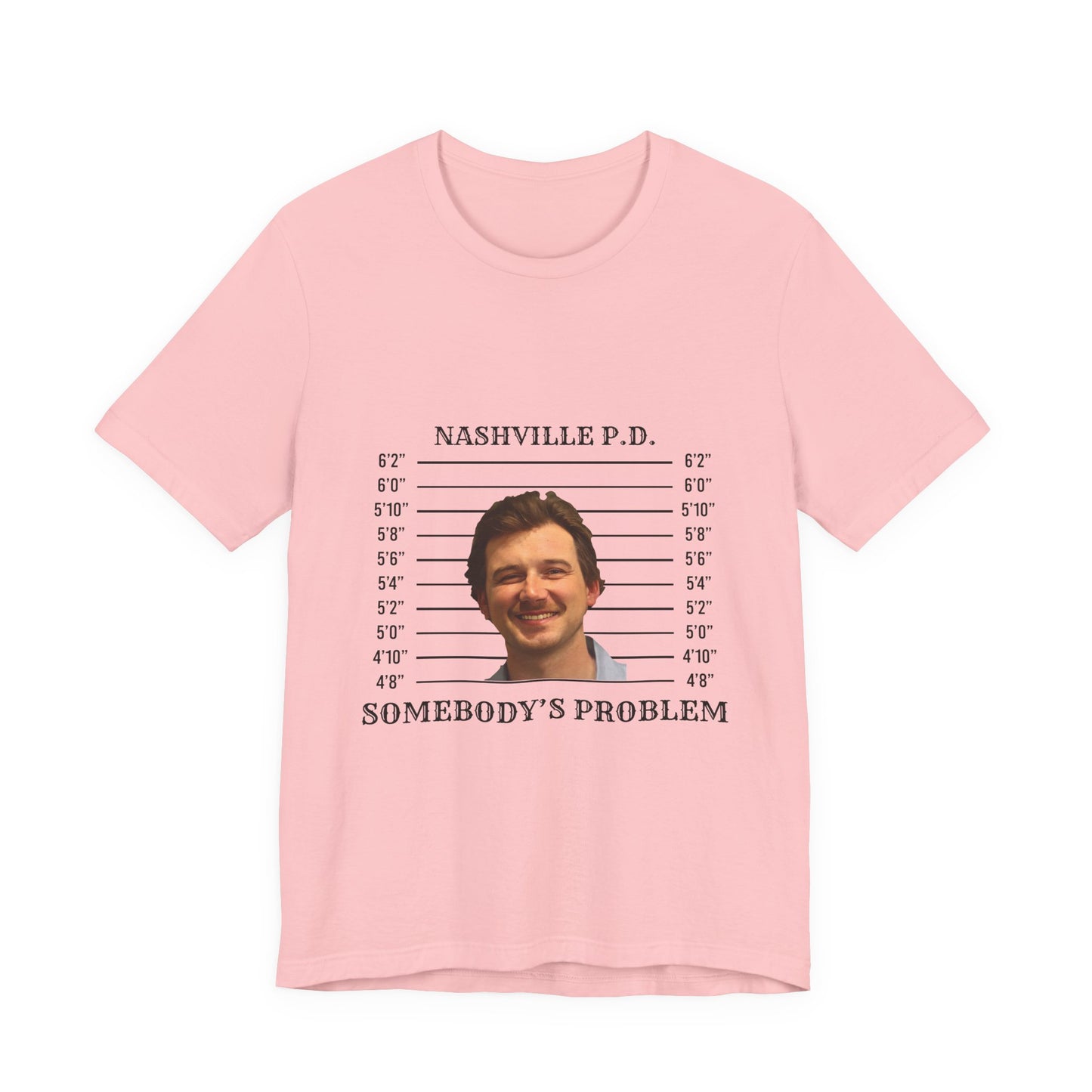 Morgan Mugshot (Unisex Jersey Short Sleeve Tee)