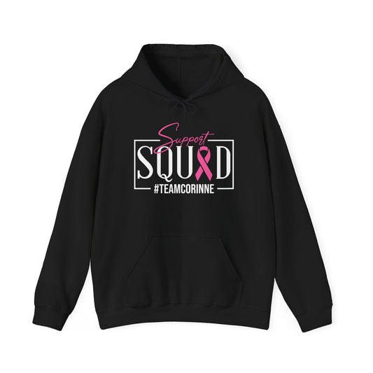 Support Squad Hooded Sweatshirt - #TeamCorinne
