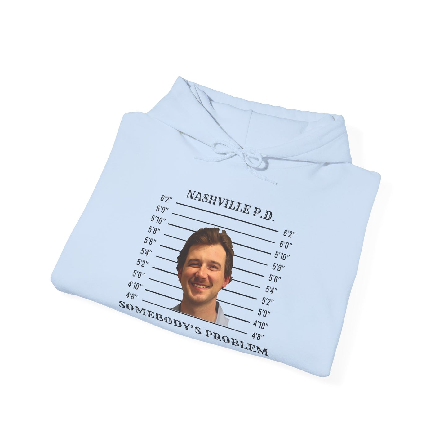 Morgan Mugshot (Unisex Heavy Blend™ Hooded Sweatshirt)