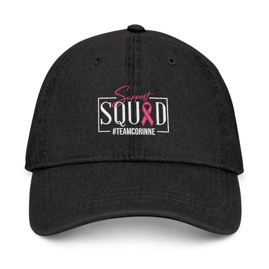 Support Squid Denim Hat - #TeamCorinne