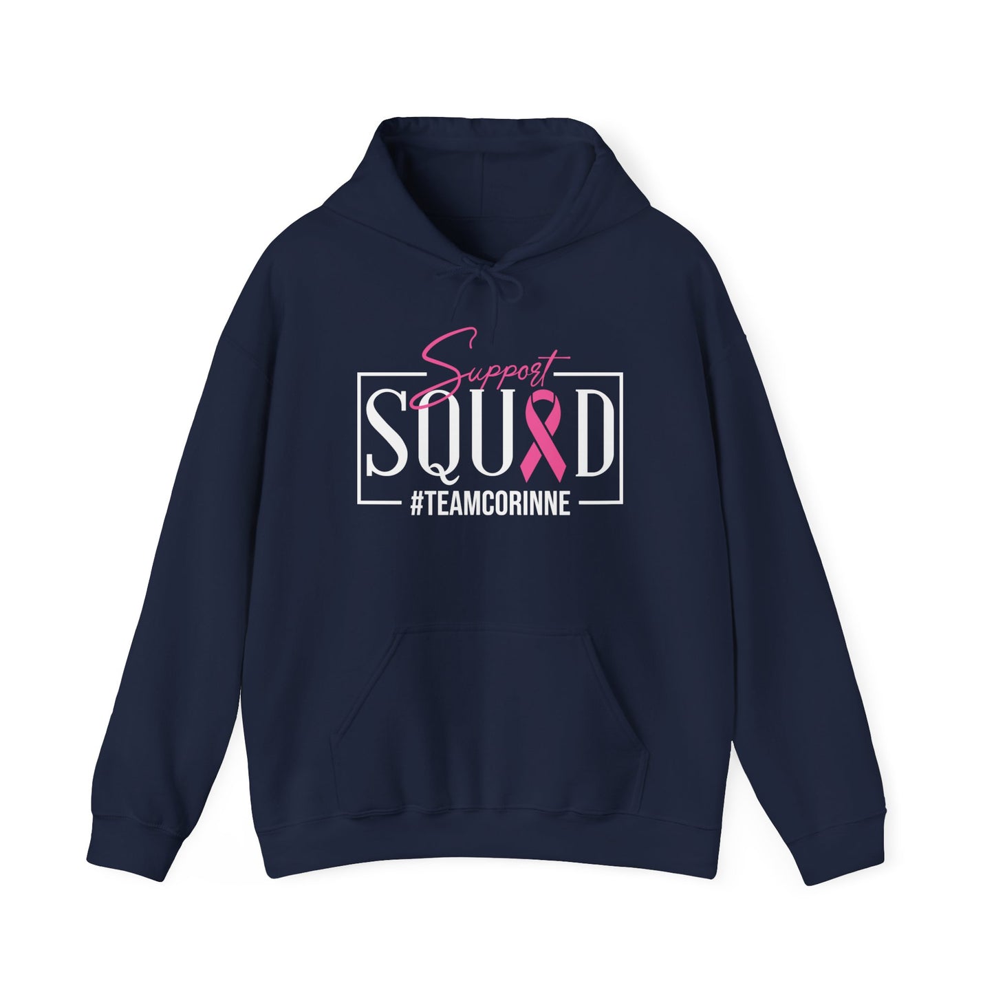 Support Squad Hooded Sweatshirt - #TeamCorinne