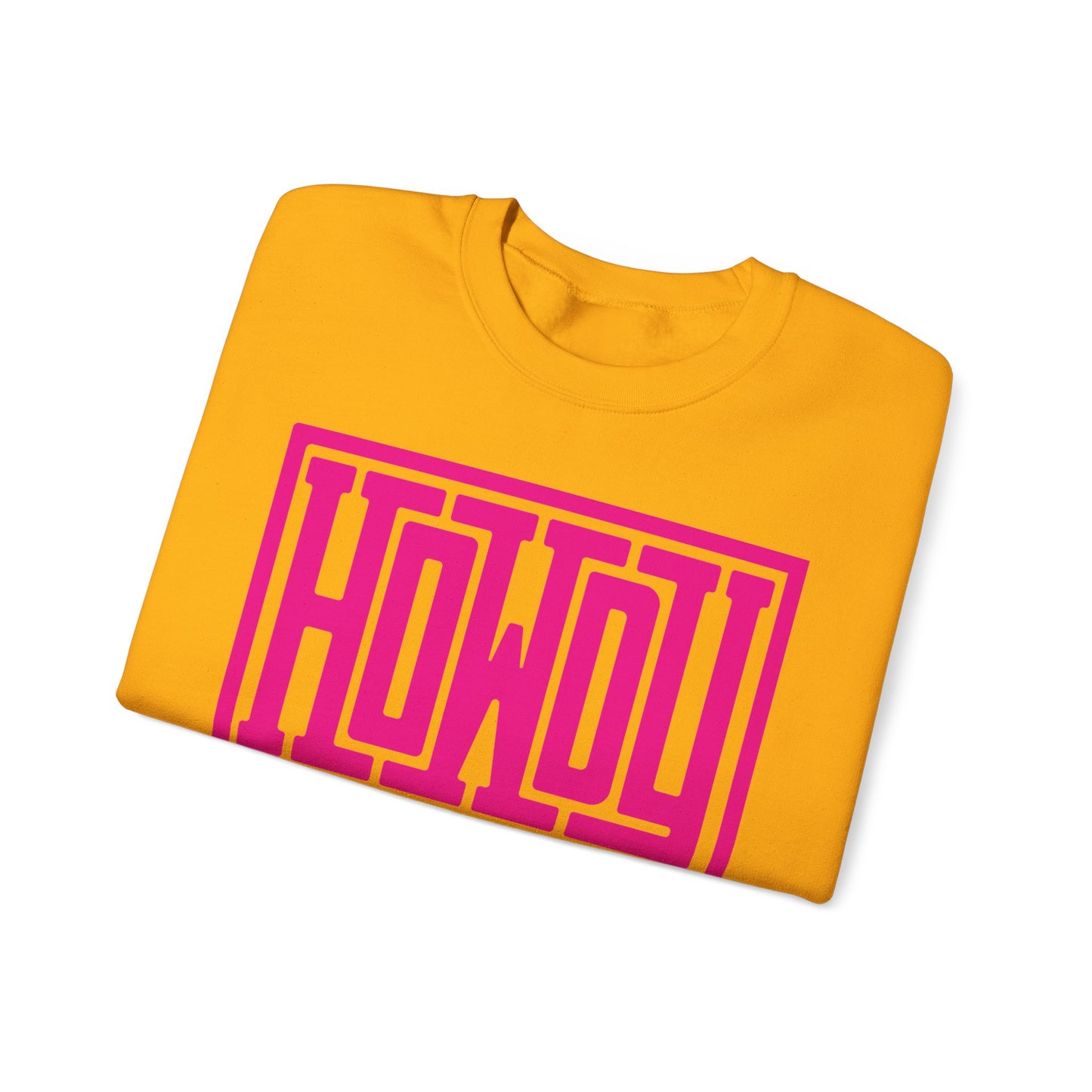 Howdy Unisex Heavy Blend™ Crewneck Sweatshirt - Cozy Casual Wear for Everyday Joy, Gift for Friends, Festivals, and Birthdays, [...]