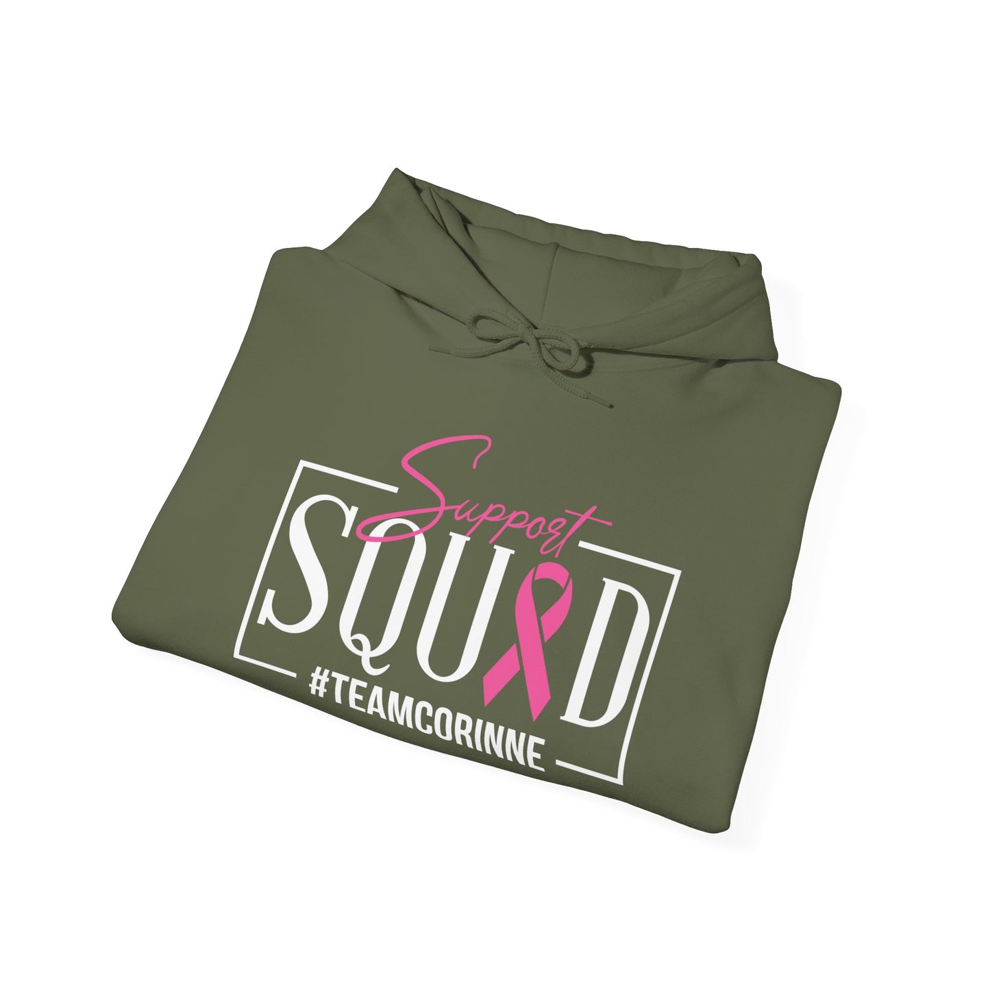 Support Squad Hooded Sweatshirt - #TeamCorinne