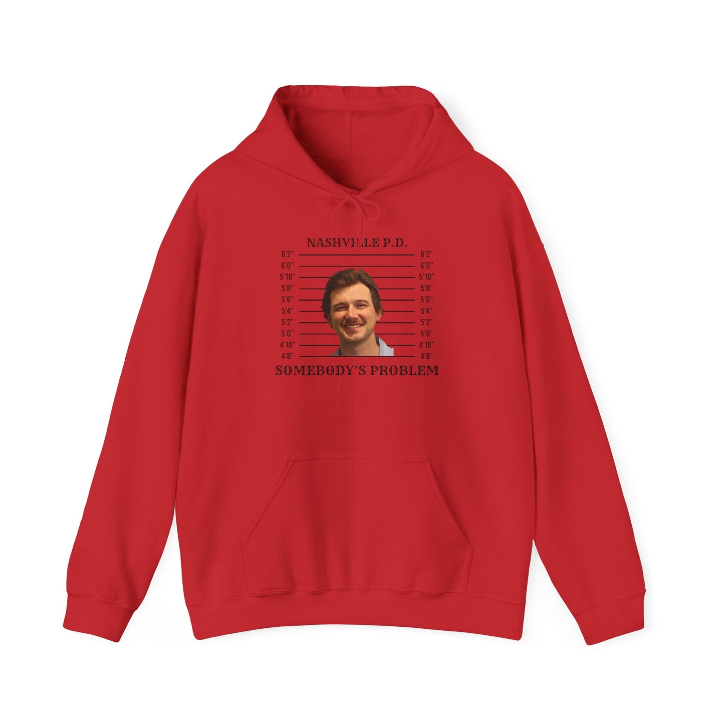 Morgan Mugshot (Unisex Heavy Blend™ Hooded Sweatshirt)