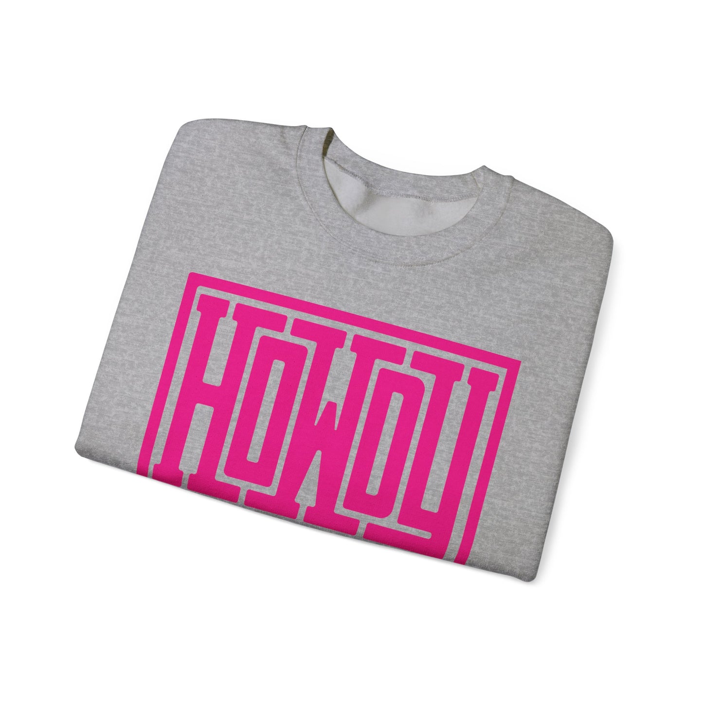 Howdy Unisex Heavy Blend™ Crewneck Sweatshirt - Cozy Casual Wear for Everyday Joy, Gift for Friends, Festivals, and Birthdays, [...]