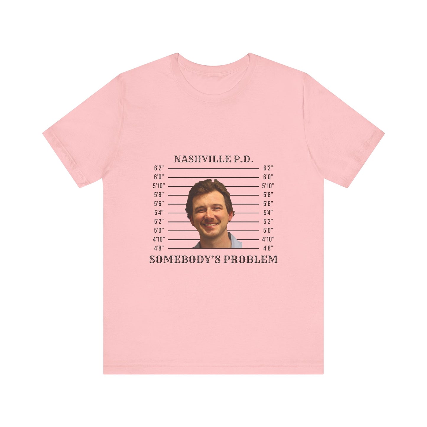 Morgan Mugshot (Unisex Jersey Short Sleeve Tee)