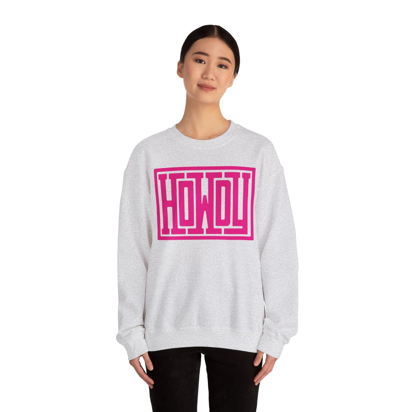 Howdy Unisex Heavy Blend™ Crewneck Sweatshirt - Cozy Casual Wear for Everyday Joy, Gift for Friends, Festivals, and Birthdays, [...]