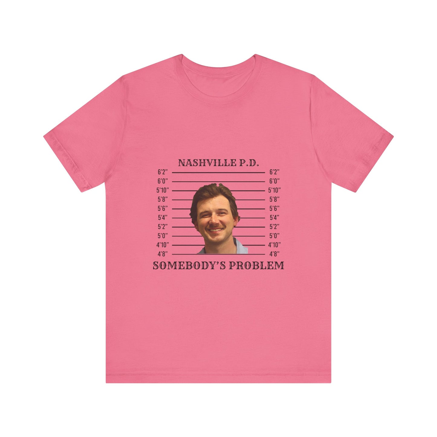 Morgan Mugshot (Unisex Jersey Short Sleeve Tee)