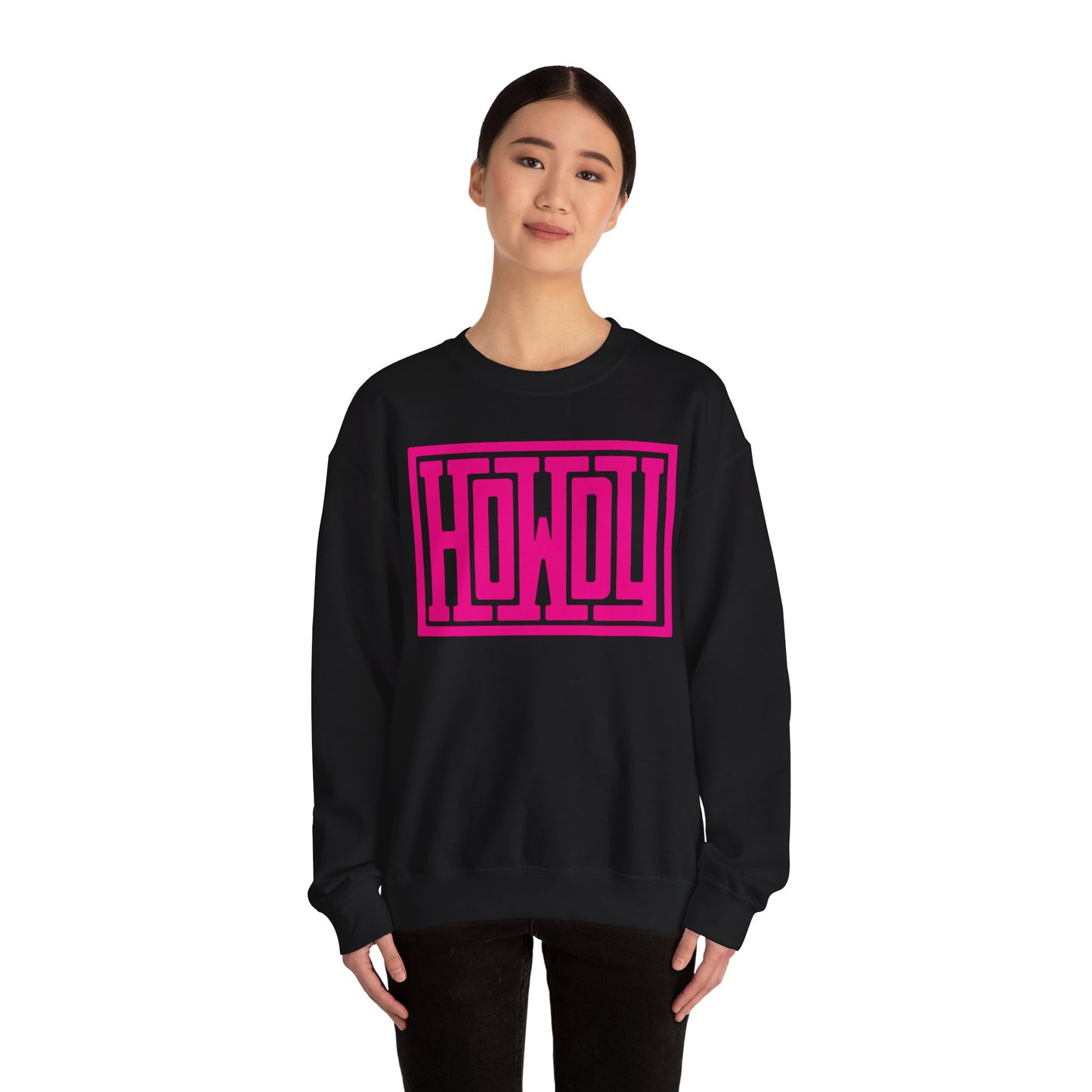 Howdy Unisex Heavy Blend™ Crewneck Sweatshirt - Cozy Casual Wear for Everyday Joy, Gift for Friends, Festivals, and Birthdays, [...]