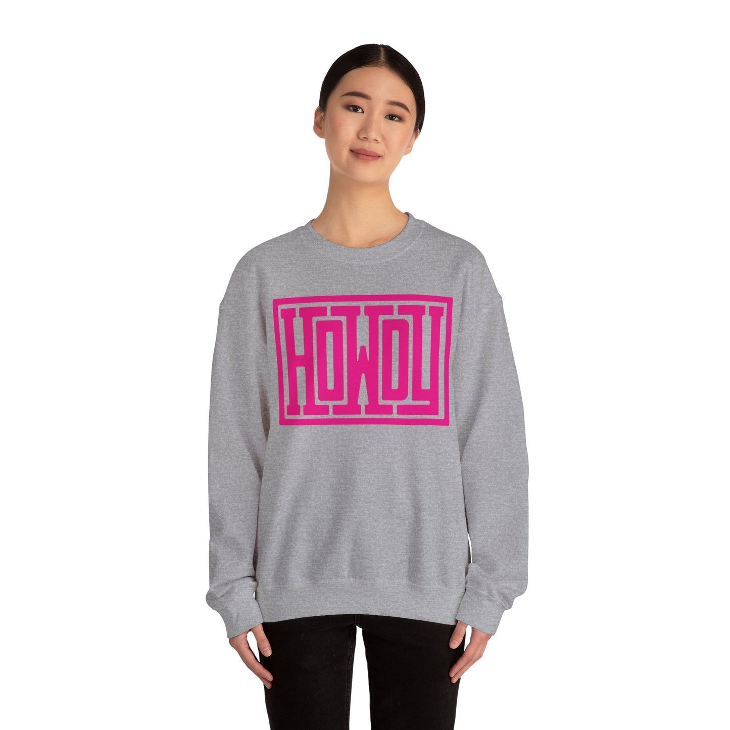 Howdy Unisex Heavy Blend™ Crewneck Sweatshirt - Cozy Casual Wear for Everyday Joy, Gift for Friends, Festivals, and Birthdays, [...]