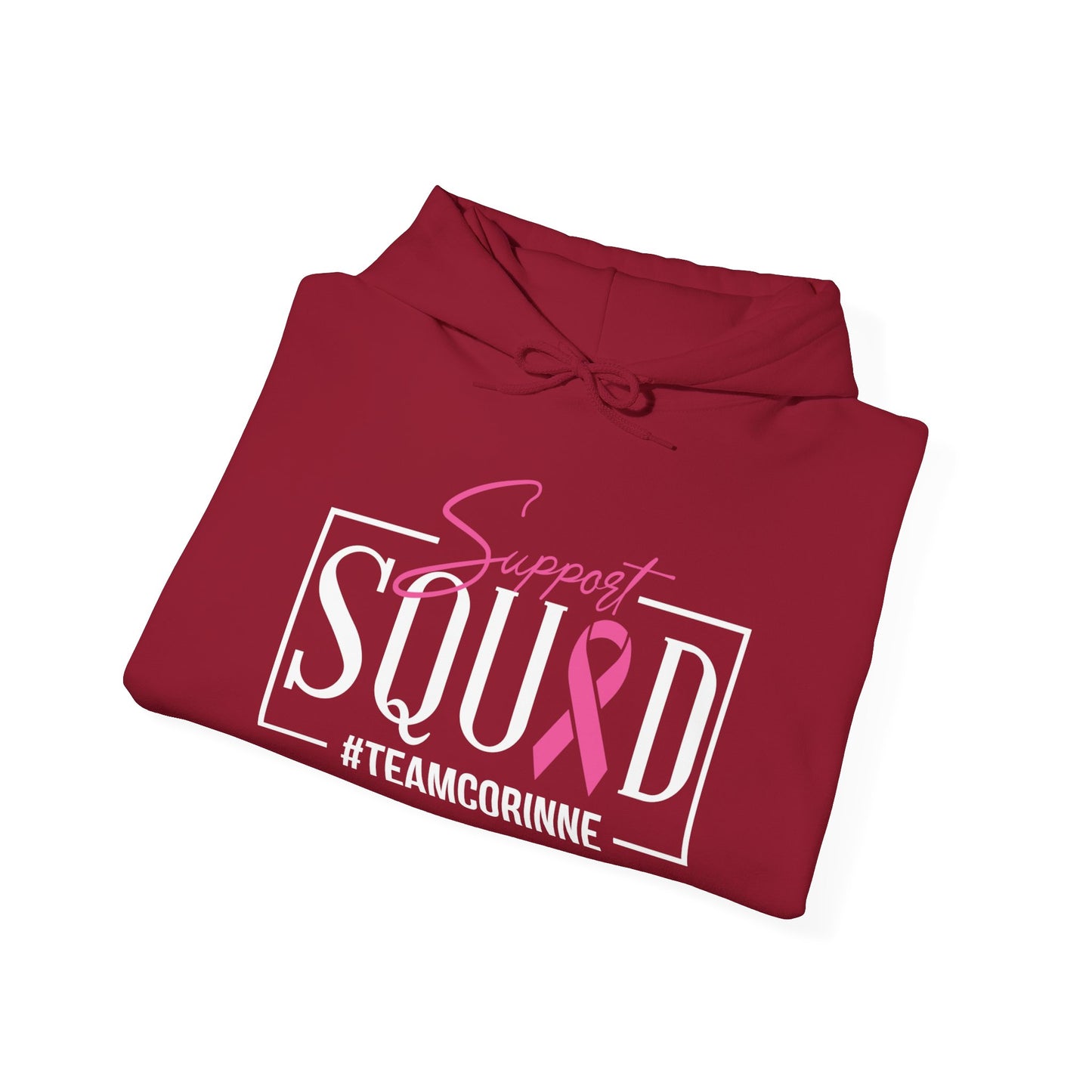 Support Squad Hooded Sweatshirt - #TeamCorinne