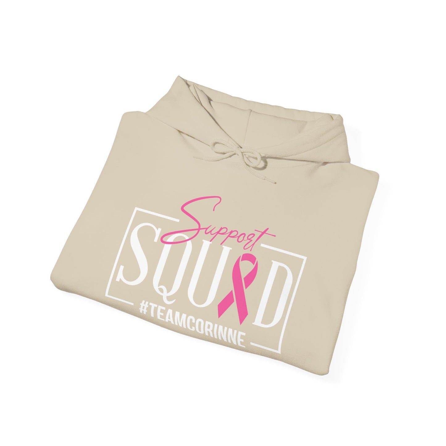 Support Squad Hooded Sweatshirt - #TeamCorinne
