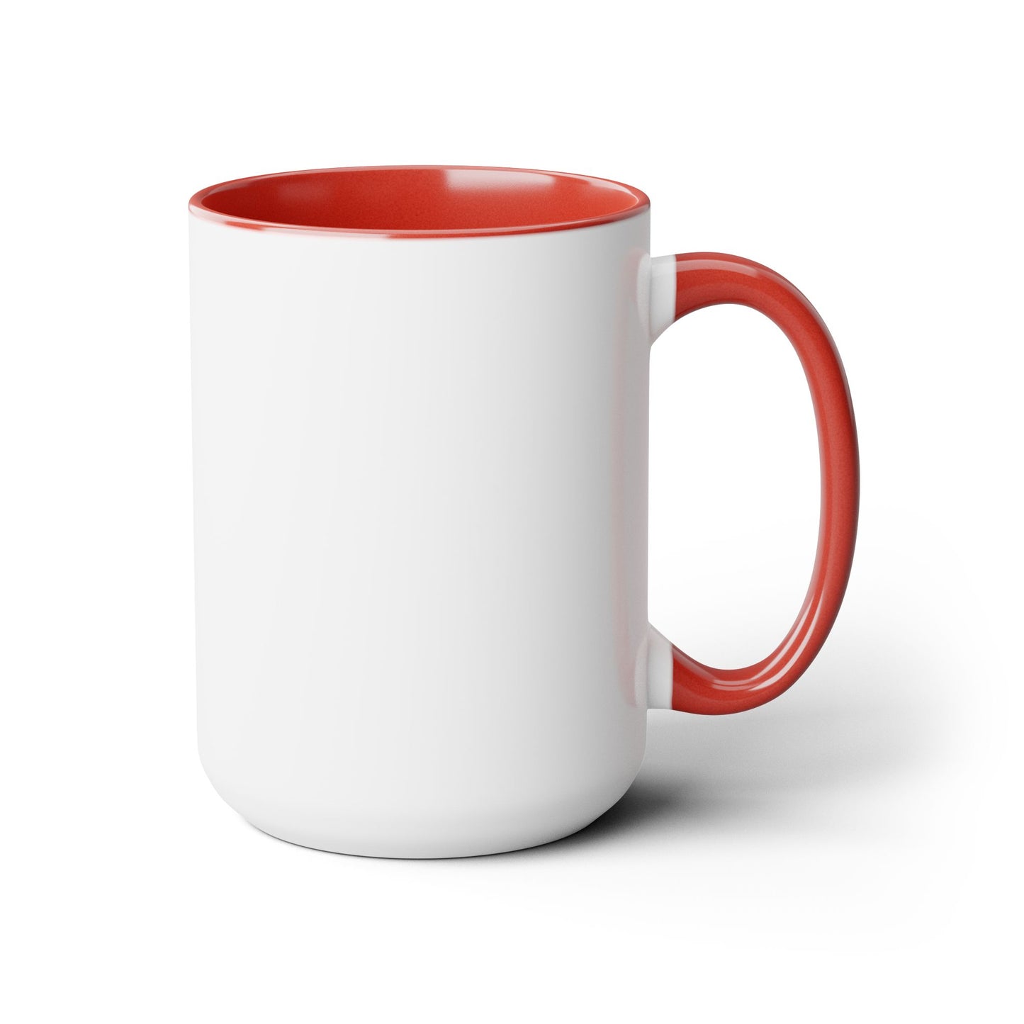 Morgan Mugshot (Two-Tone Coffee Mugs, 15oz)